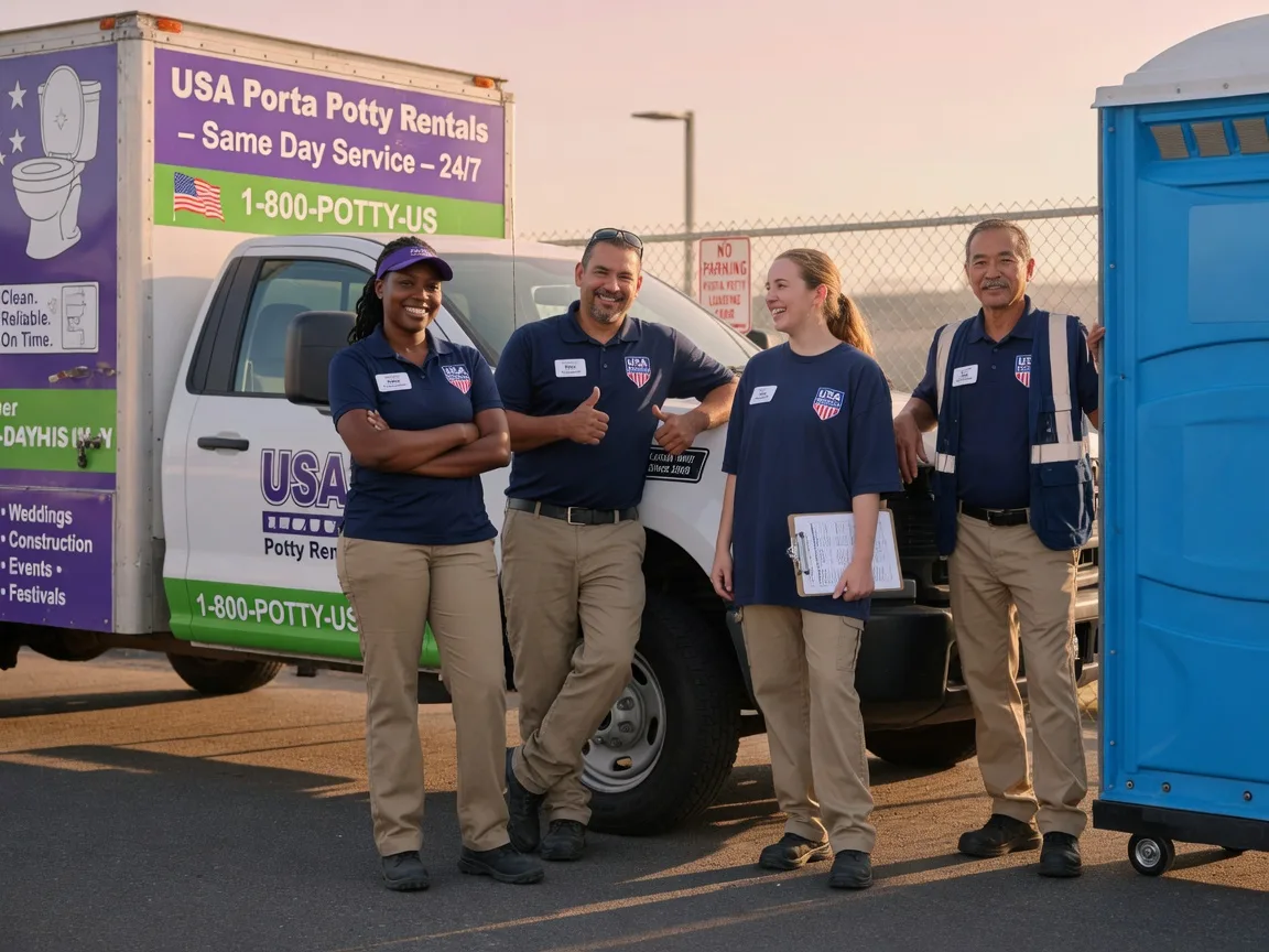 Porta Potty Rental company in Wheeler, IL